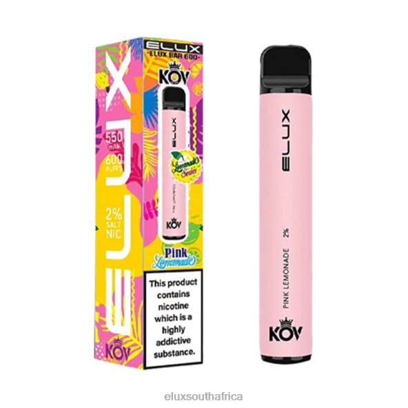 Elux Cape Town - Elux Bar Lemonade Series Disposable Vape Pink Lemonade 68426101