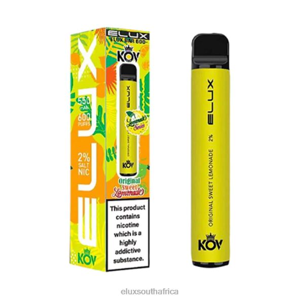 Elux Vape Flavours - Elux Bar Lemonade Series Original Disposable Vape Sweet Lemonade 684265