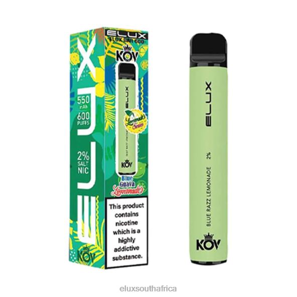 Elux Vape Price - Elux Bar Lemonade Series Disposable Vape Blue Razz Lemonade 684266