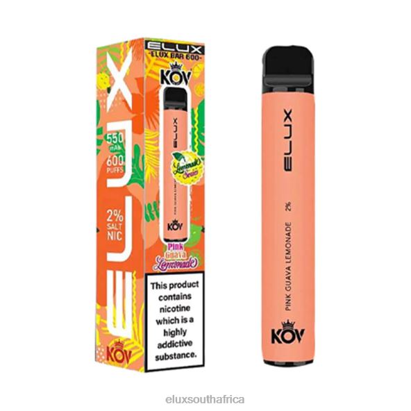 Elux Vape South Africa - Elux Bar Lemonade Series Disposable Vape Pink Guava Lemonade 68426103