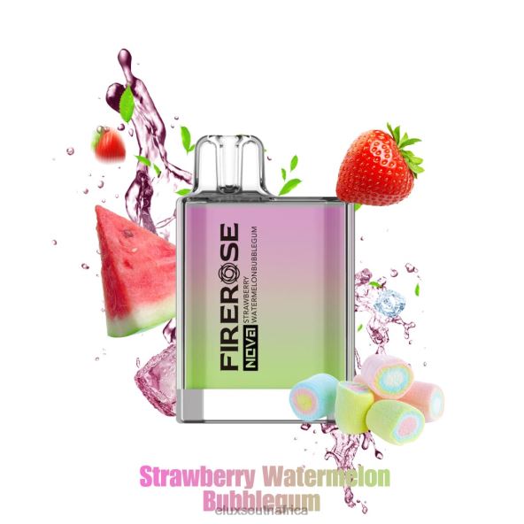 Elux Cape Town - Elux Firerose Nova 600 Puffs Disposable Vape Strawberry Watermelon Bubblegum 6842621