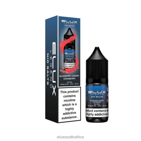 Elux Cape Town - Elux Legend Nic Salt 10ml Blueberry Cherry Cranberry 684261