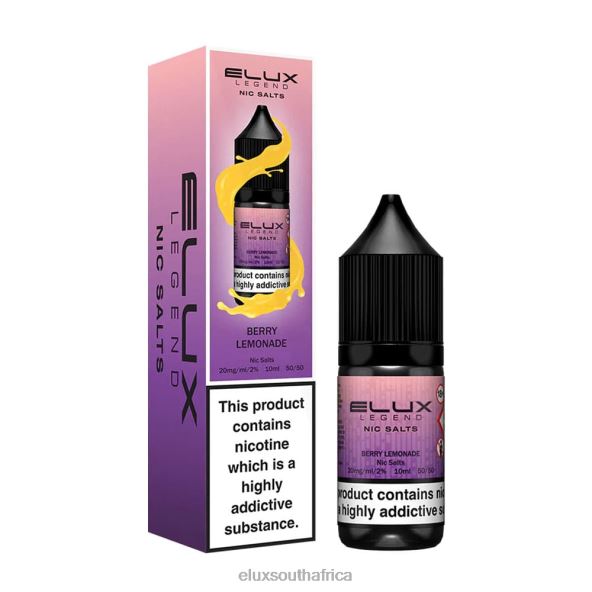 Elux Vape South Africa - Elux Legend Nic Salt 10ml Berry Lemonade 6842643